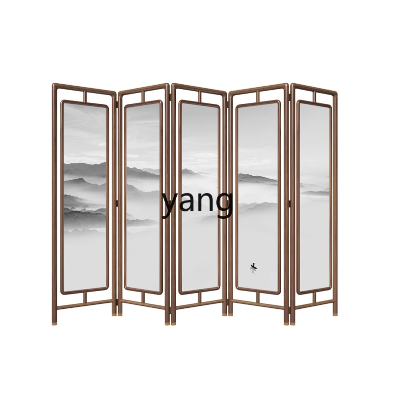 

CX new Chinese high-end screen partition living room block home folding mobile