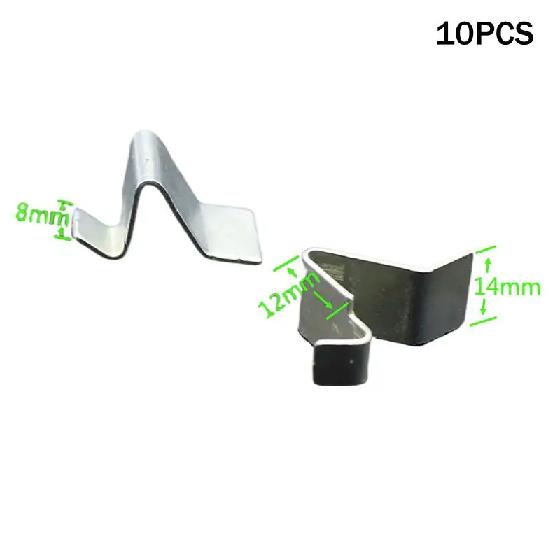 10pcs Heavy Duty Metal Cabinet Shelf Clips Durable Shelving Supports For File Cabinets Shelf Clips Adjustable Supports Clip