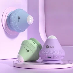 Electric Adsorption Type Fascia Ball Massager Vibrate Hot Compress Charging Suction Cup Silicone Ball Acupoint Massager