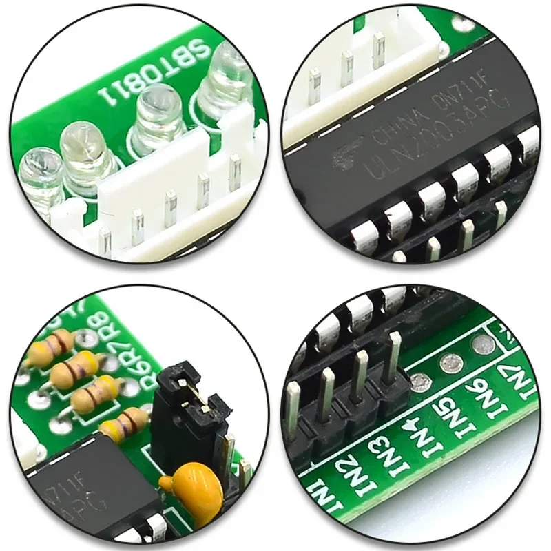 28BYJ-48 Stepper Motor 5V 12V ULN2003 Driver Test Module Micro Mini Electric Step Motor, for Arduino