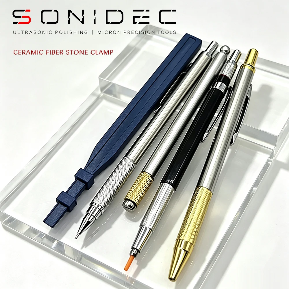 Plastic Handle for Ceramic Fiber Stone Whetstone Clips 1004 1006 1010 D3 D2 Hand Clamp Tool Holder Fixture for XEBEC CERATON