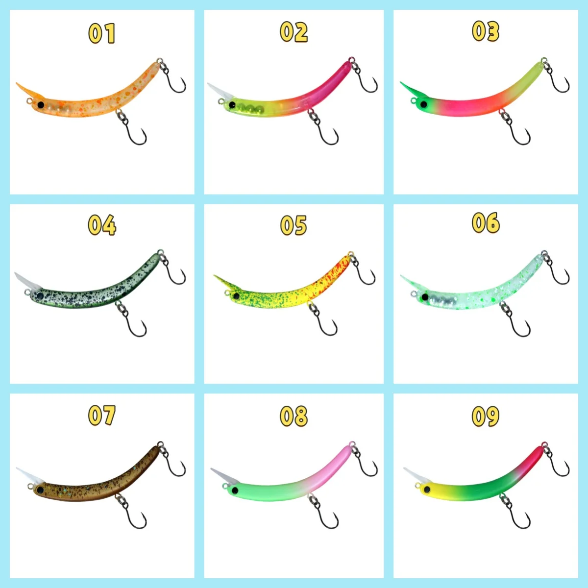 

Набор из 4 приманок Swolfy для ловли форели, 60 мм, 3,8 г, тонущий воблер-минноу с одинарным крючком, для пресноводной ловли форели в ручьях, искусственная приманка