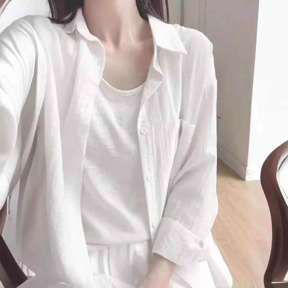 

Thin Sunscreen Clothes Long-sleeved Shirts Women's Summer Clothes New Loose-lined Tops Coats