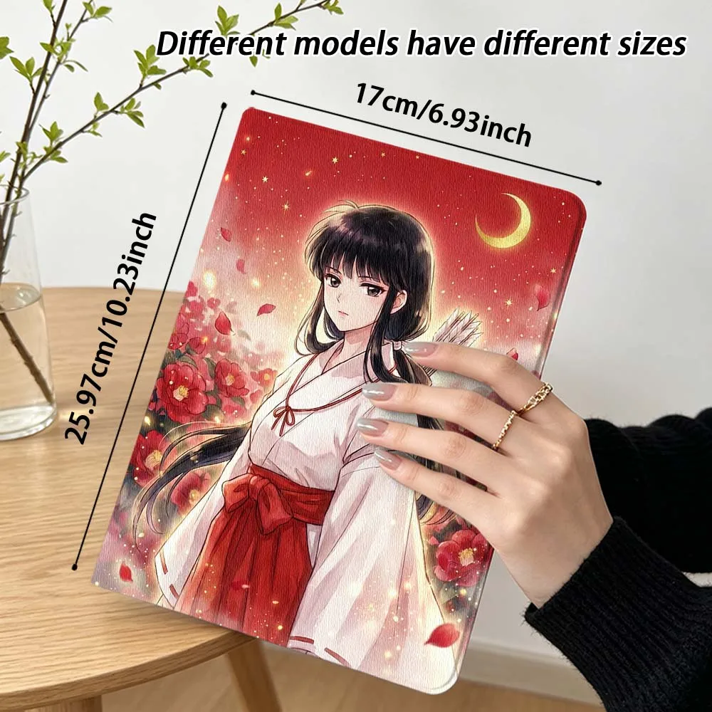 Anime Cool Kikyo For Lenovo Xiaoxin Pad Pro Tab P12 P11 11 13 11.2 11.5 10.6 inch K11 Plus Tablet Case Pen Tray - view 4