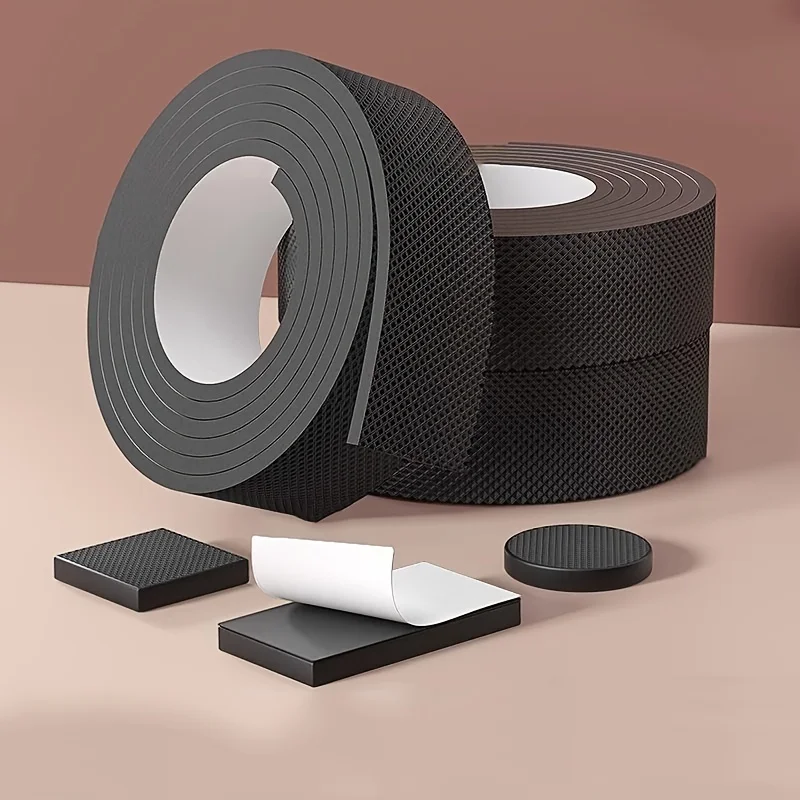 Thicker Anti Creak Strips for Bed Boards Reduce Vibration Eliminate Noise,DIY Anti-slip Furniture Pads,Mute Mats Bumper Damper
