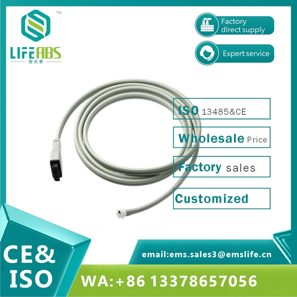 Blood Pressure Cuff Air Hose Single Tube,L=3m.Compatible with GE-Dash,Eagle,Solar series, Nibp Extension Tube.