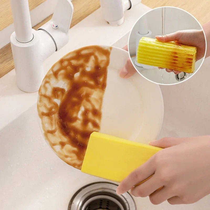 Multifunctional Dishwashing PVA Sponge Water Absorption Household Car Cleaning Sponges Friction Cotton Wipe Reusable Washable