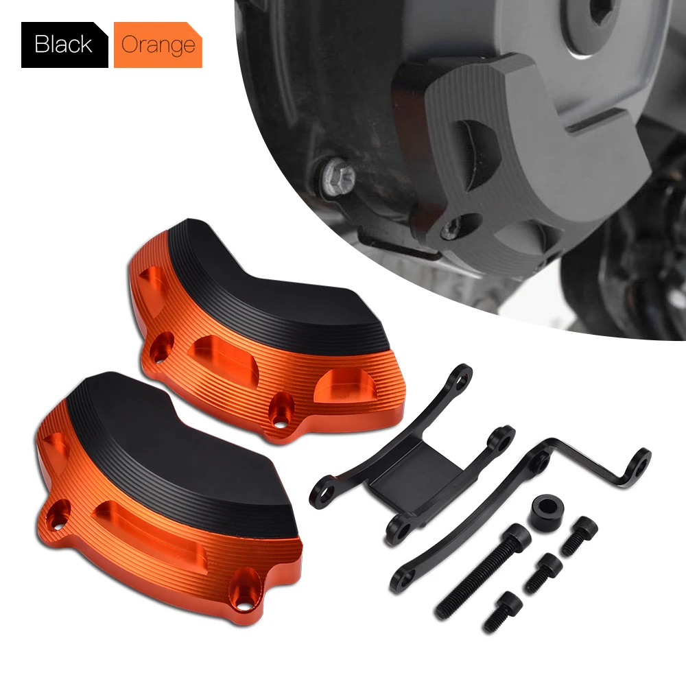 Motorcycle Aluminum Engine Case Slider Protectors for KTM 790 Duke 2018-2021 2022 2023 Duke 790 Engine Guard Protection Cover