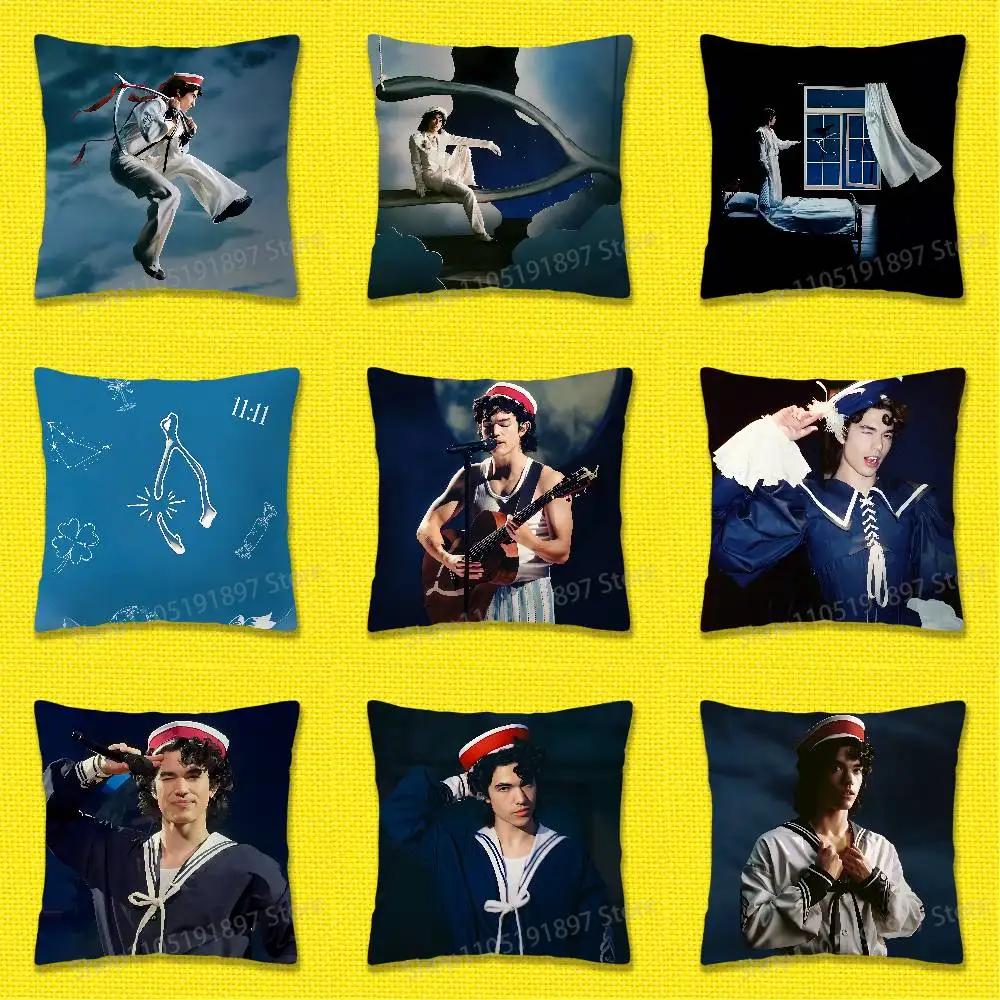 

C-Conan Gray Wishbone Throw Pillow Case For 50x50cm 40x40cm 55x55cm 45x45cm 30x30cm Square Bedroom Pillowcase Cover