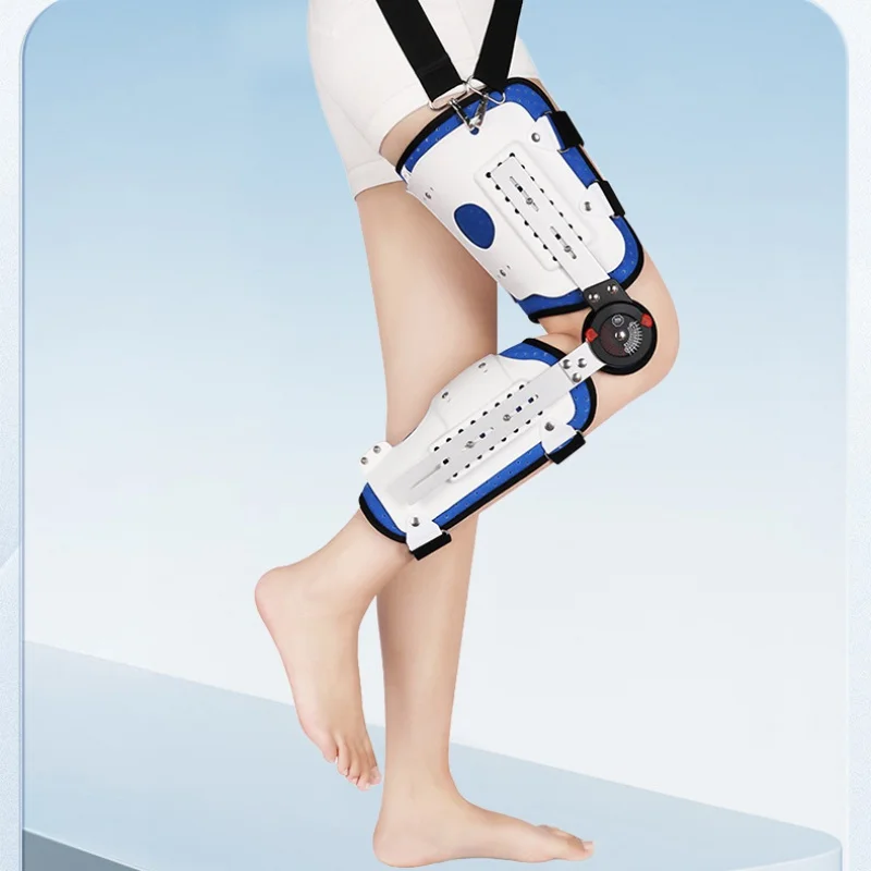 Adjustable Knee-Ankle Rehabilitation Special Protective Gear Aluminum Alloy Breathable And Portable Leg Fixed Bracket