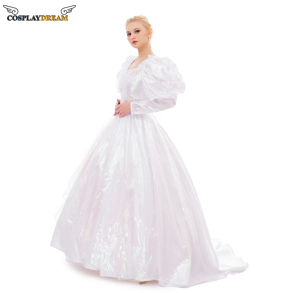 (En stock) laberinto, disfraz de Sara, vestido de baile, vestido de princesa blanca, vestido de novia, vestido medieval rococó, disfraz de Sara