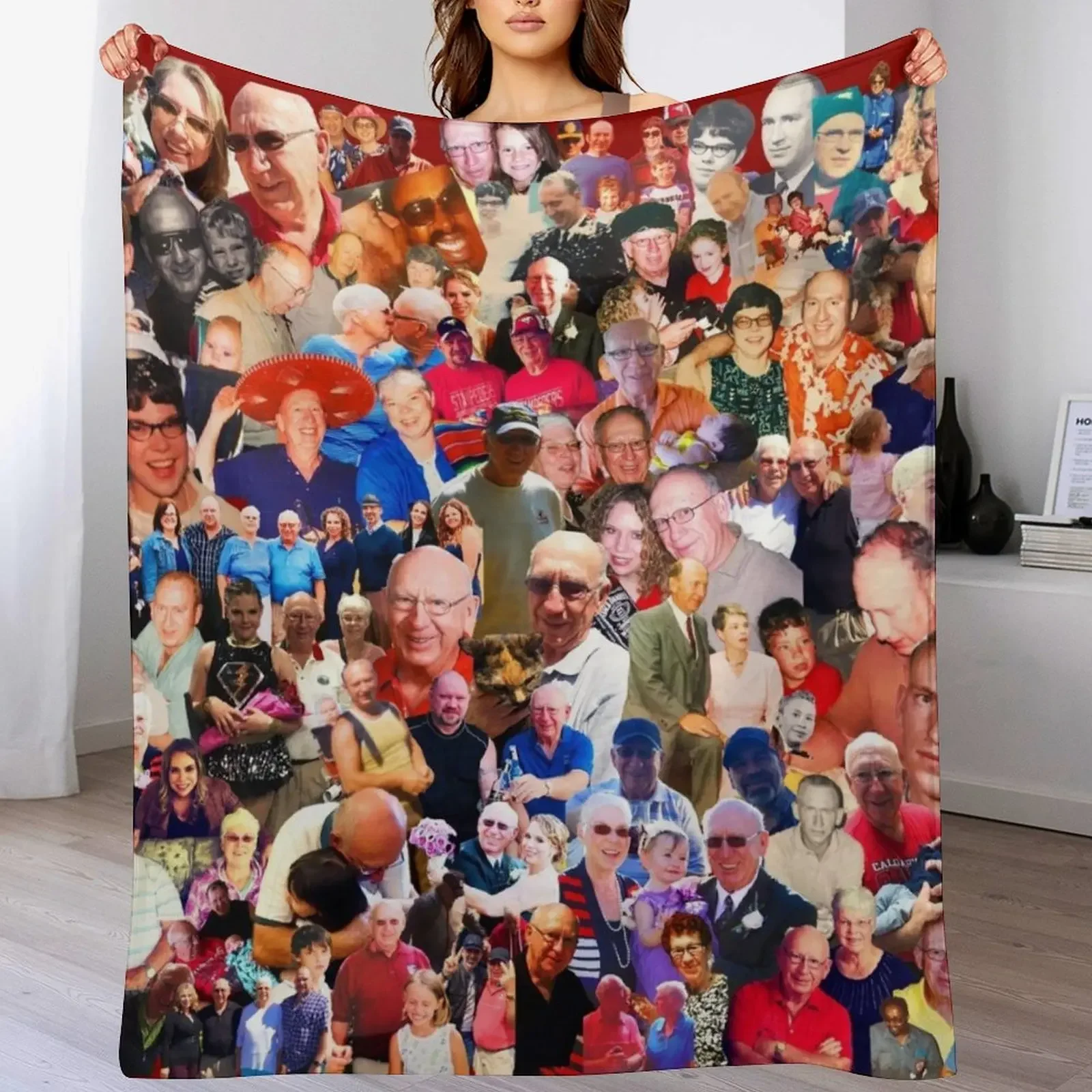 

Grandpa Sam Throw Blanket christmas decoration Beach valentine gift ideas Plush Blankets