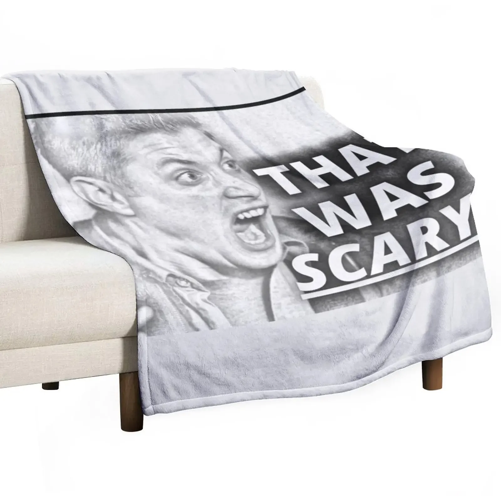 That Was Scary Dean - Sketch Throw Blanket Stuffeds Custom Blankets