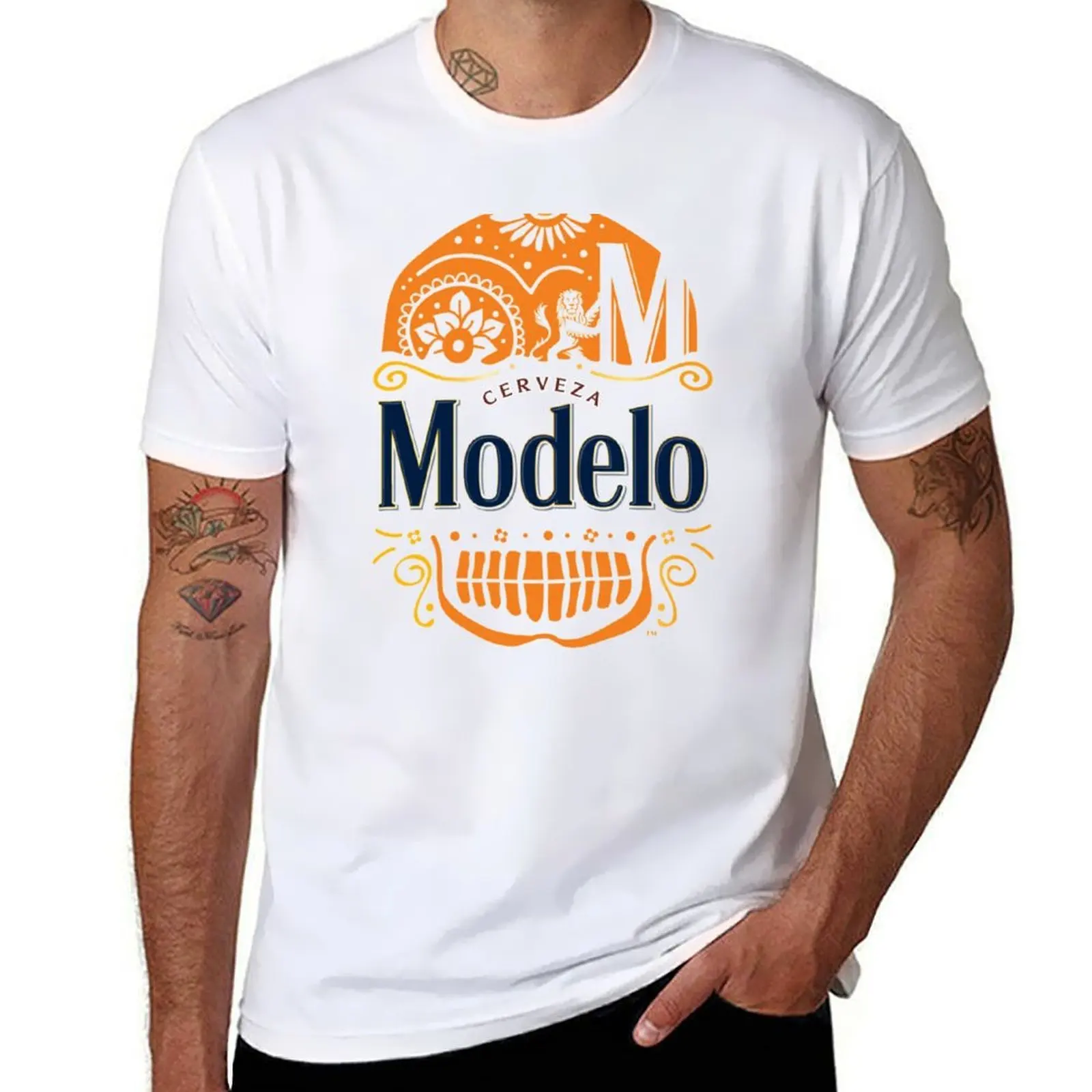 

Skull of Modelo T-Shirt anime tshirt t shirt man plain T-Shirt