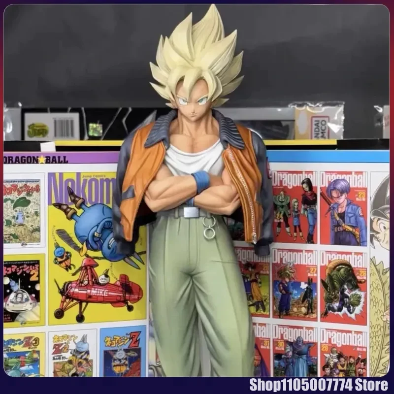 

30 см аниме Dragon Ball Рисунок Сон Гоку Фигурки Супер Сайян Гоку Фигурка ПВХ Повседневная одежда Гоку Статуя Модель Игрушки Рождественские подарки
