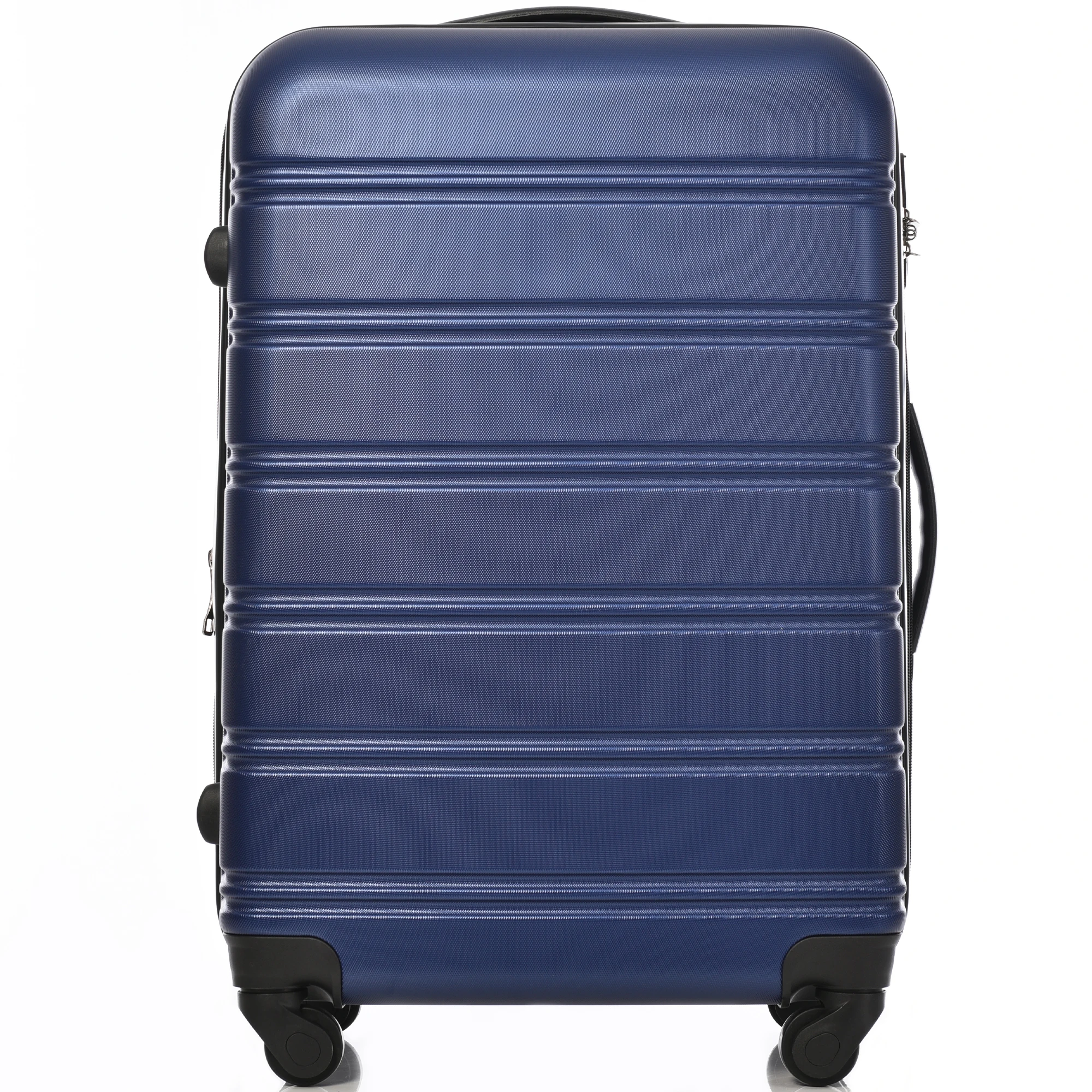 Hardshell Suitcase suitcase hand luggage 4 Rolls ABS Material 65*44.5*27.5 Dark Blue