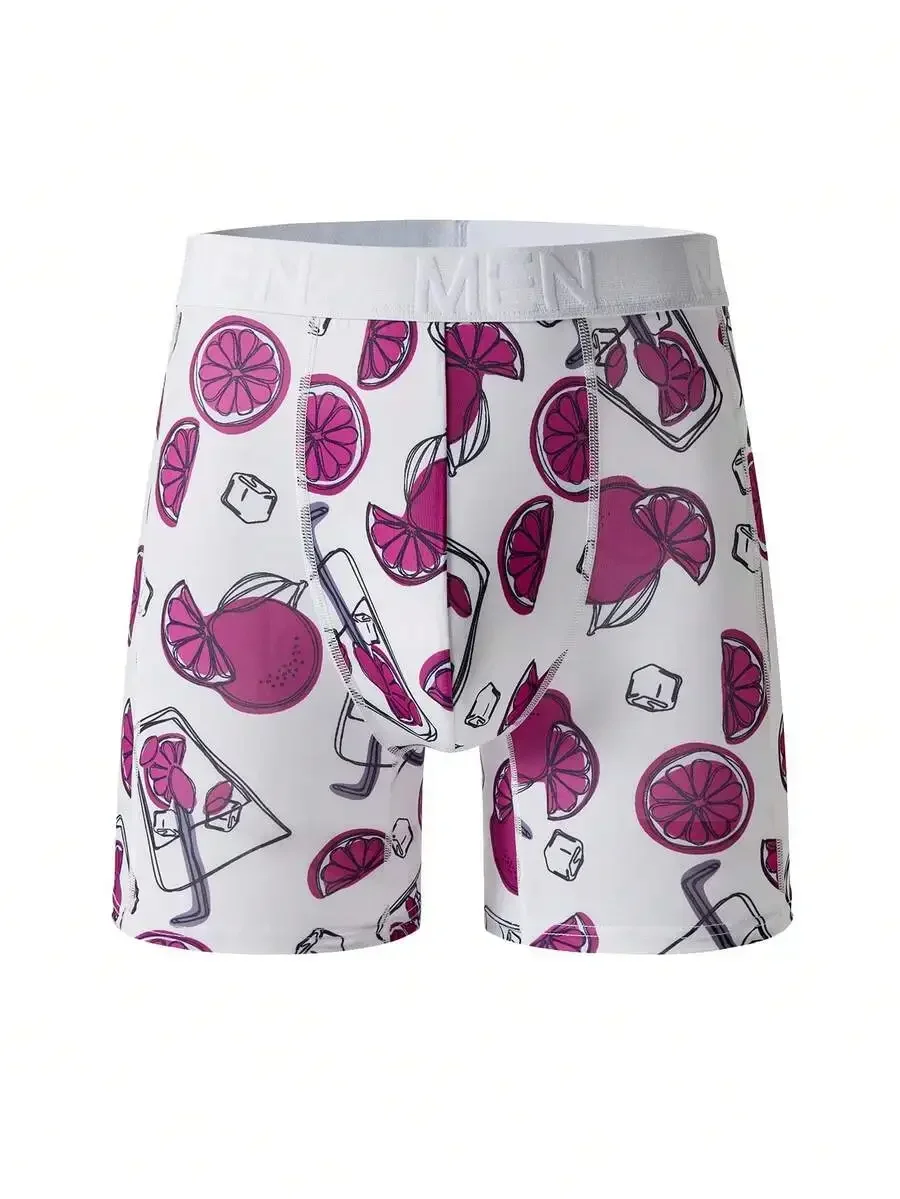 

Mens Fruit Print Boxer Shorts Set