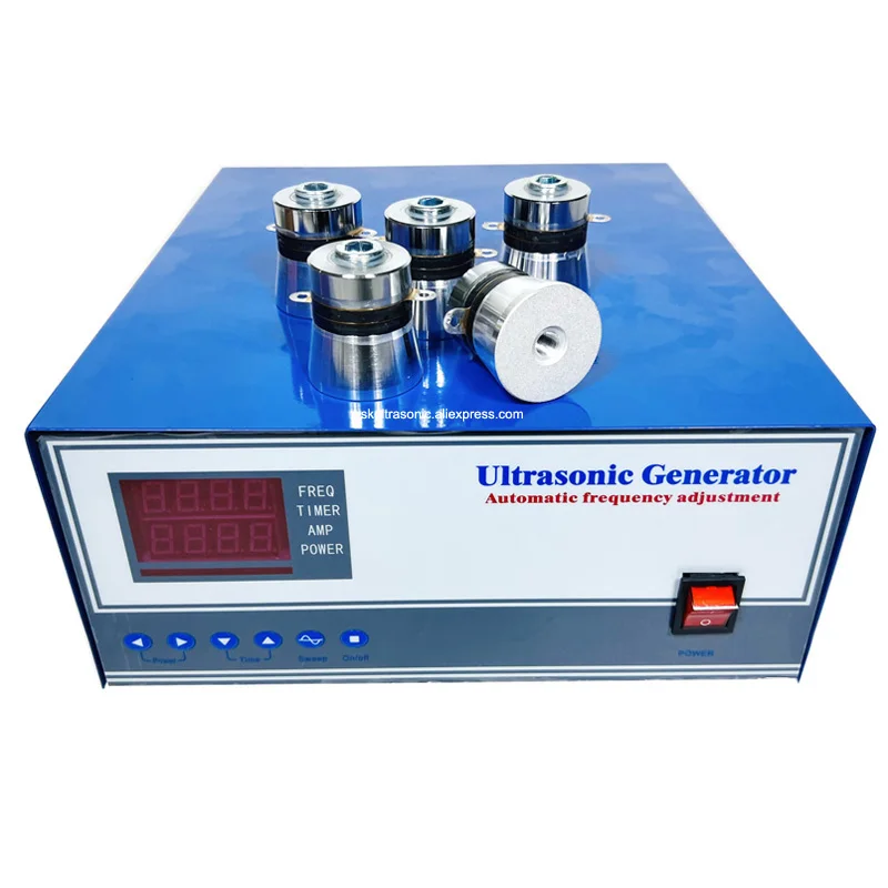 2400W 28KHz 40KHz Sweep Frequency Ultrasonic Signal Generator For OEM Ultrasound Wave Cleaning Machine