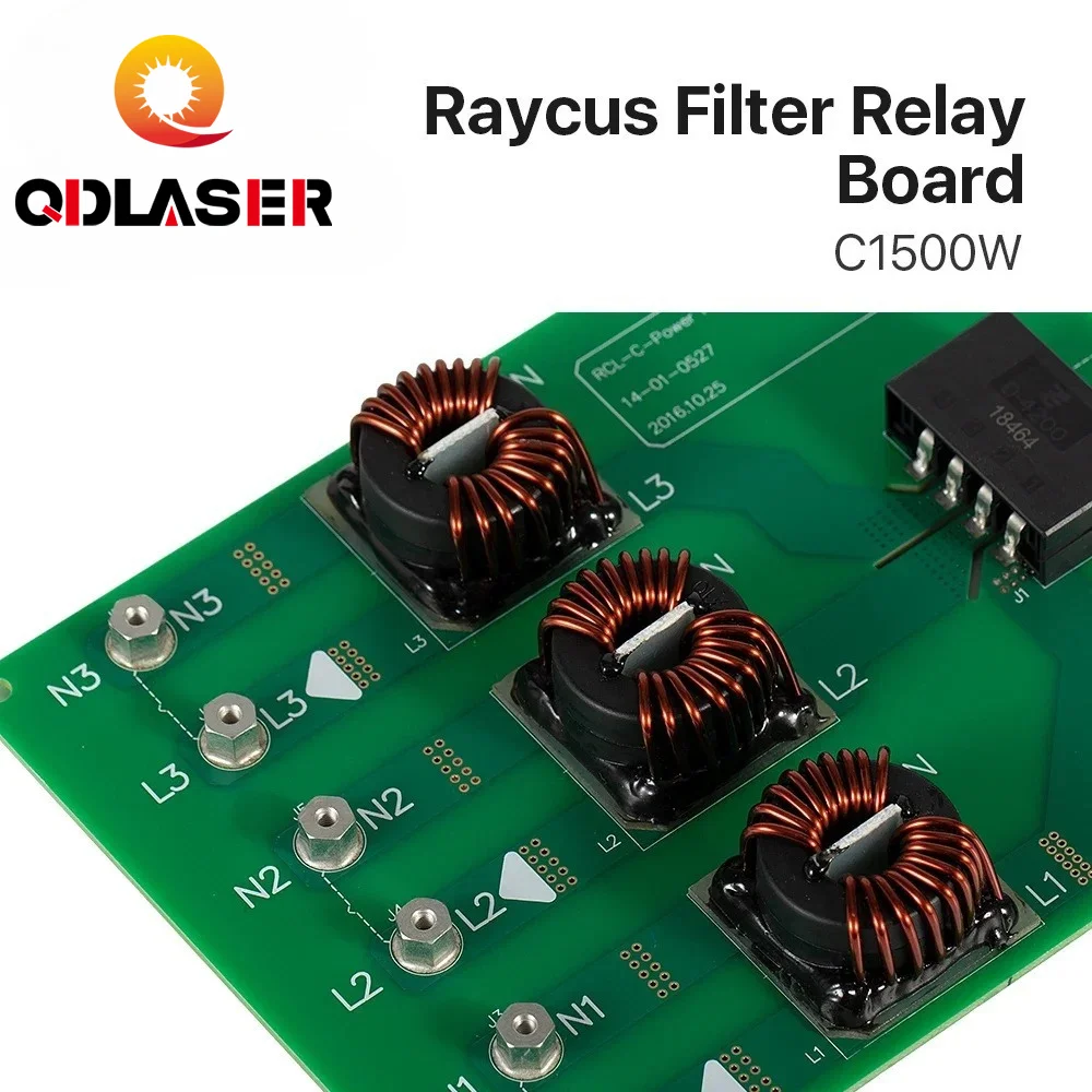 QDLASER 1.5kW Filter Relay Board for Raycus Fiber Laser Source Generator Repair Accessories Parts