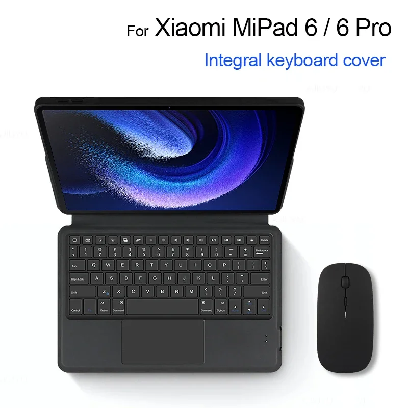 Keyboard Stand Case For Xiaomi Pad 6 2023 11 inch MiPad 6 MiPad 6 Mi Pad 6 Pro Case Cover Spanish German Smart Touchpad Keyboard