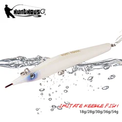 Hunthouse Fishing Lure Needle Fish Hard Baits 18g/28g/30g/36g/54g Long Casting Pencil Stylo Stickbait Sinking For Garfish Pike
