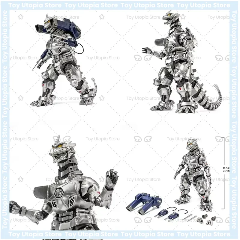 Предзаказ на эксклюзивную базовую серию фигурок HIYA 7.7 дюймов: GODZILLA AGAINST MECHAGODZILLA, Мехагодзилла MFS-3, аниме-игрушка