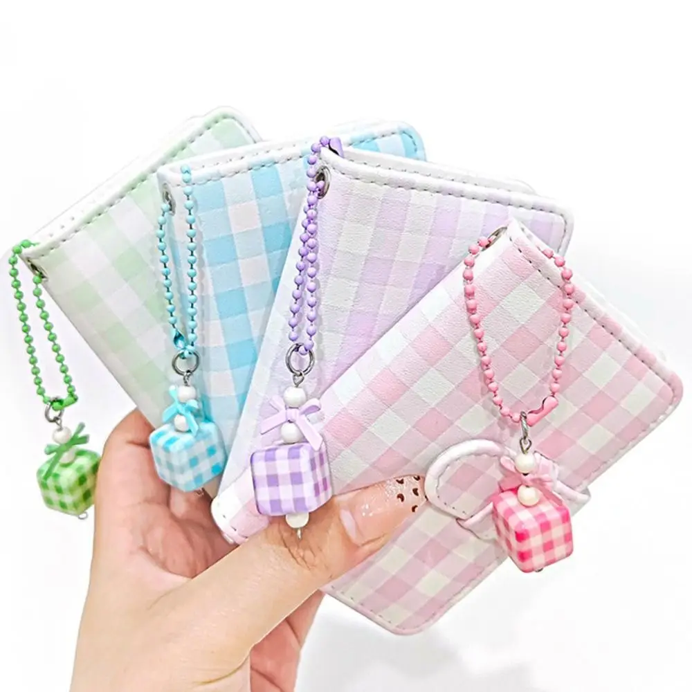 28 Pockets 3 inch Photo Album PU Grip Texture Instant Film Camera Album Universal with Pendent for Fujifilm Instax Mini 12/11/9