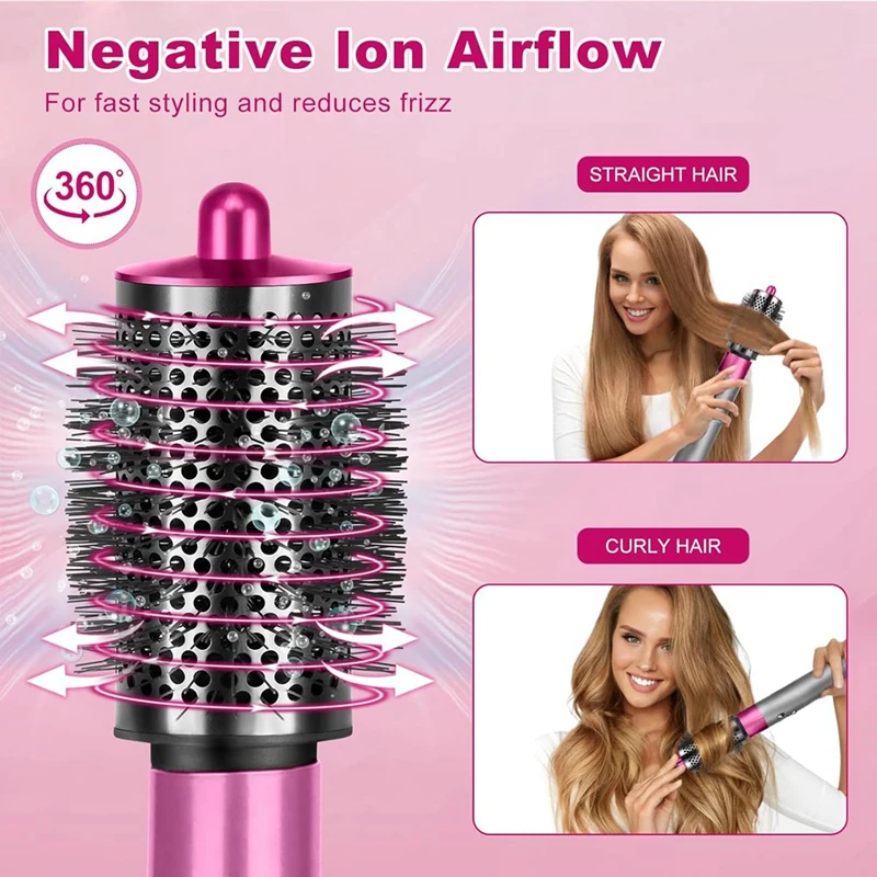 Duża okrągła szczotka zwiększająca objętość do suszarki do włosów Dyson Airwrap Multi-Styler z adapterem Curling Hair Tool