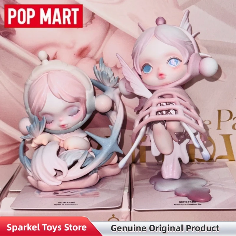 

POPMART Skullpanda The Paradox Series Blind Box Figurines Trendy Toys Desk Ornaments Figuer Doll Genuine Mystery Box Gifts