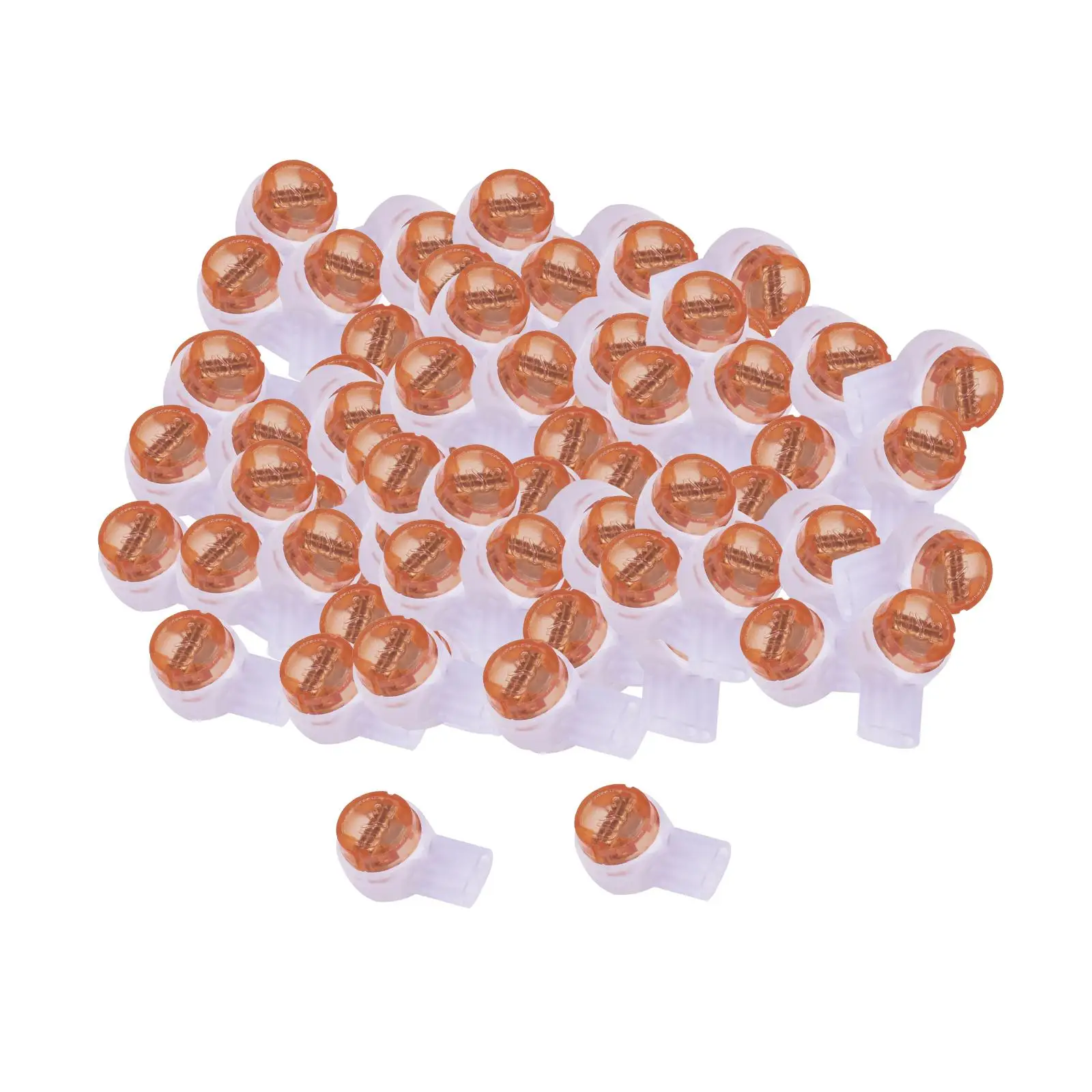 100 ชิ้น K2 Connector สําหรับการเชื่อมต่อสายไฟปัจจุบันอ่อนตัวเชื่อมต่อสายไฟ Uy