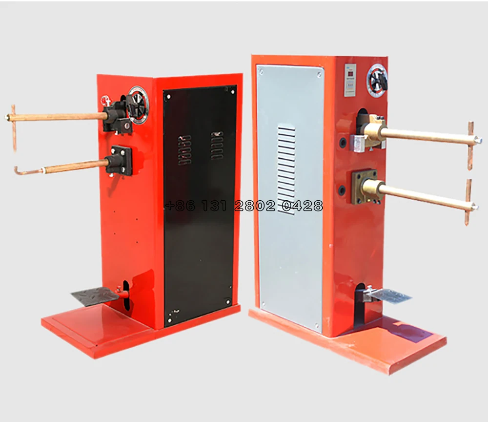 ماكينة لحام نقطي نوع الدواسة لوح من الفولاذ المقاوم للصدأ لحام الدراجة الصناعية ذات الاستخدام المزدوج ماكينة لحام ذات تأثير صغير #4