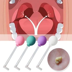 Tonsil Stone Remover Manual Style Oral Cleaner Tonsil Stone Removal Vacuum Kit Mouth Cleaning Suction Cupping Tools for Adults