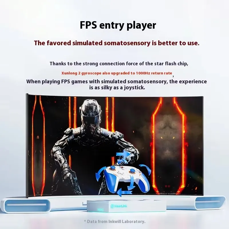 BIGBIGWON Blitz 2 TMR Star Flash Gamepads بلوتوث وحدات تحكم حسية جسدية لاسلكية 2000 هرتز لـ NS PC لعبة البخار مخصصة