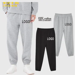 Your OWN Design Brand Logo/Picture Custom Men Women DIY High Quality Sweatpants Casual Pants 2 Color Loose Fashion New 2025