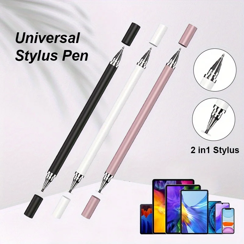 3pcs Stylus Capacitive Universal Stylus for Touch Screen Compatible with All Capacitive Touch Screens for Iphone Ipad  Android