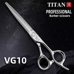 Titan Barber Set  Professional Hair Shears  6.0 Japan Vg10 Steel Hairdressing Salon Tools Hair Scissors