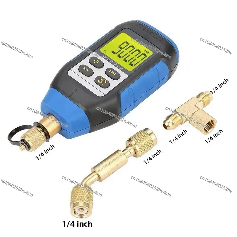 

Flying over digital vacuum gauge VMV-1 vacuum electronic high-precision digital pressure gauge absolute pressure gauge fluorine