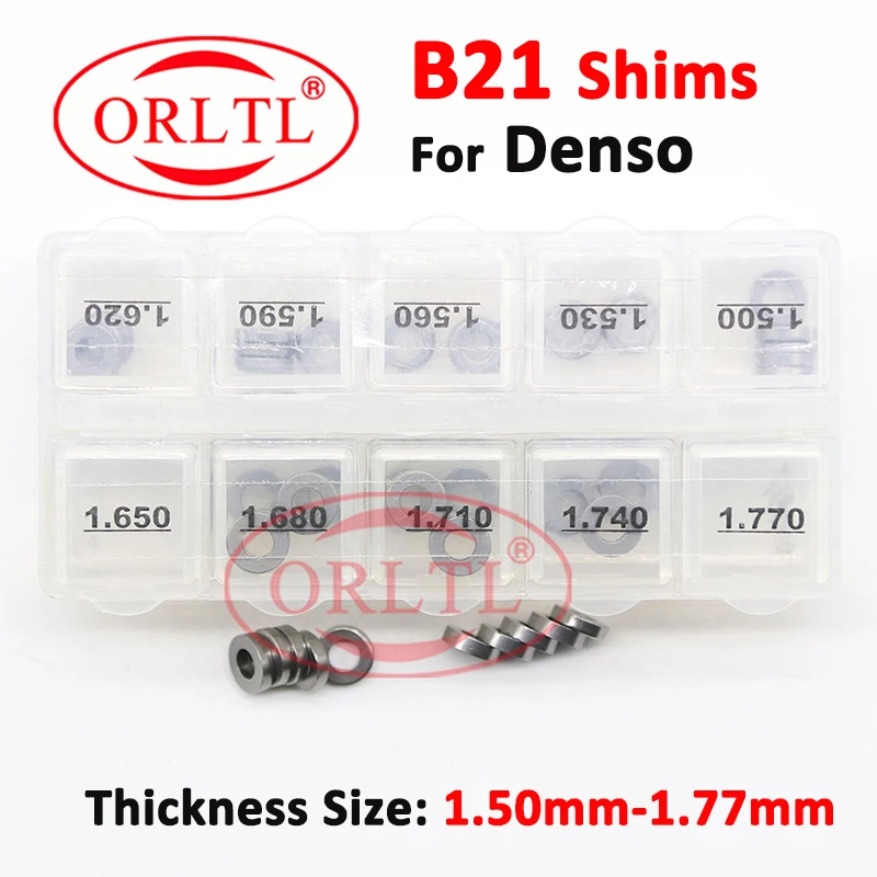 

B21 толщина 1,50-1,77 мм система регулировки инжектора с общей топливной магистралью, шайбы, наборы для ремонта шин B21