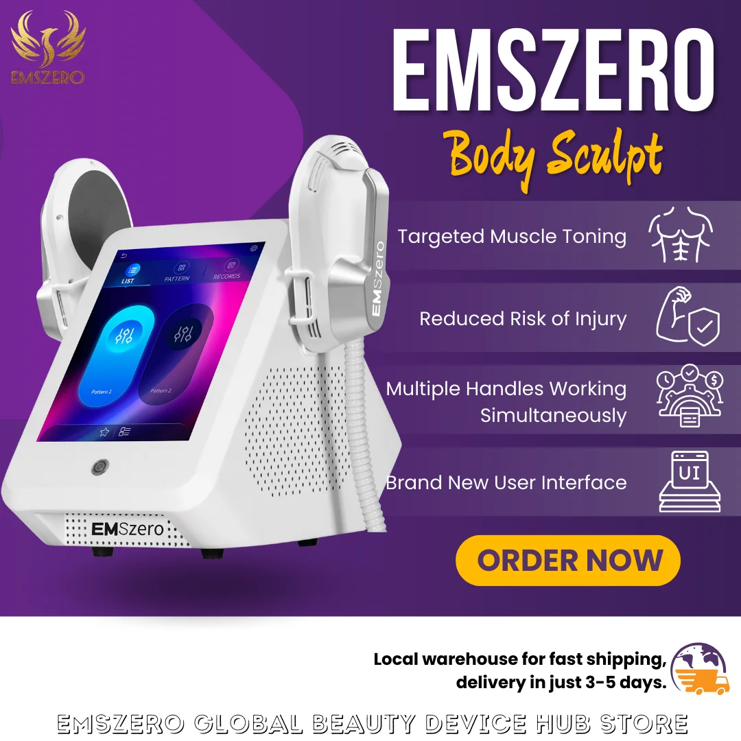 

Professional EMSzero RF Weight Lose Electromagnetic Slimming Machine EMS Build Muscle Fat Burning Body Sculpt Machine