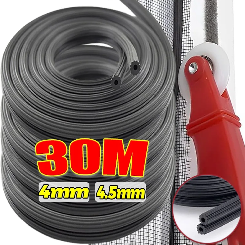 

Уплотнительная лента для оконного экрана, москитная сетка, сменная уплотнительная лента для оконного экрана, устойчивая к атмосферным воздействиям полоса для установки дверей, инструмент