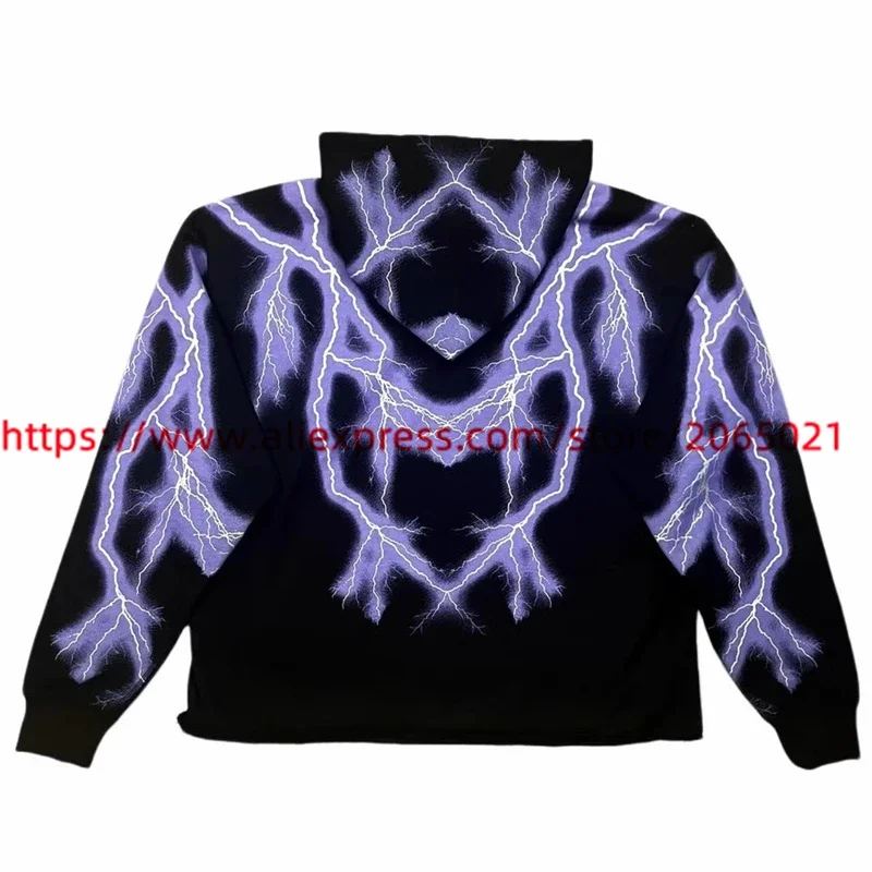 Missing Since Thursday 3M PURPLE THUNDER Hoodie Men Women High Quality Hooded Oversized Pullovers