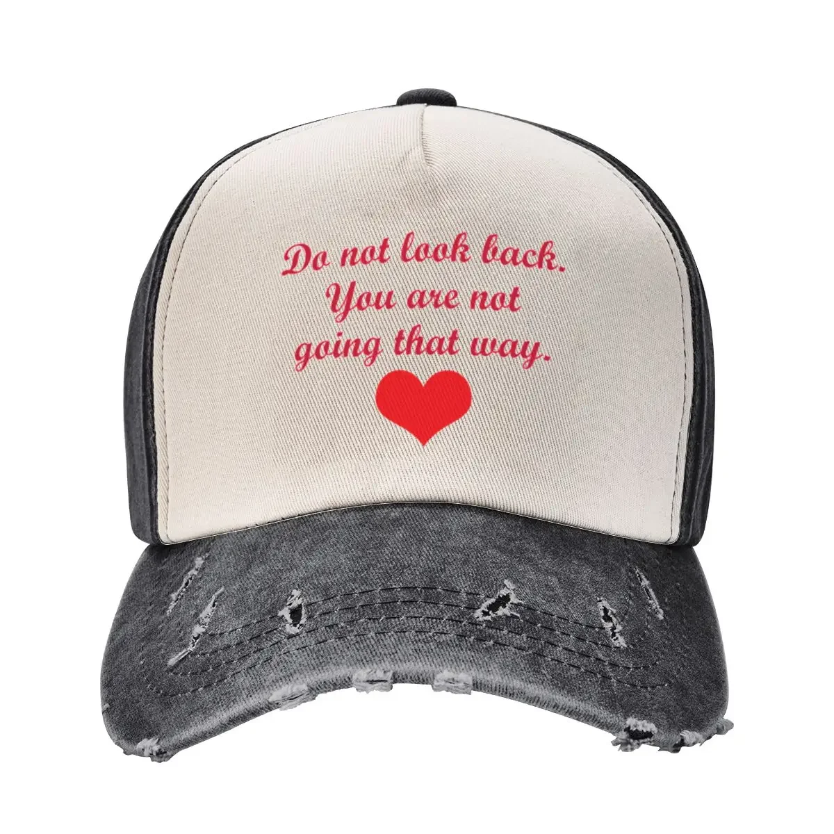 

Do not look back Baseball Cap Designer Hat Ball Cap Streetwear hats on offer Women's Hats Men's