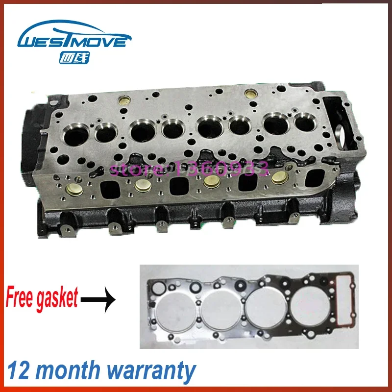 cylinder head For Mazda Titan light truck 4.3 D SOHC 8V 1994- ENGINE : 4HF1   8-97146-520-2 8-97186-589-4 8971465202 8971865894