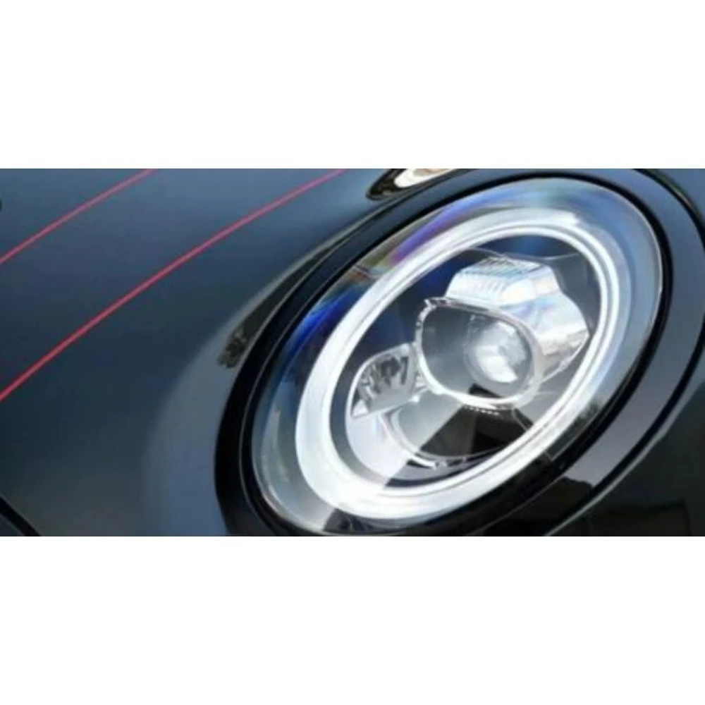 

51712285495 51712285496 51137449209 51137449210 Headlight Light Bezel Trim Surrounds Ring Black for BMW MINI F55 F56 F57