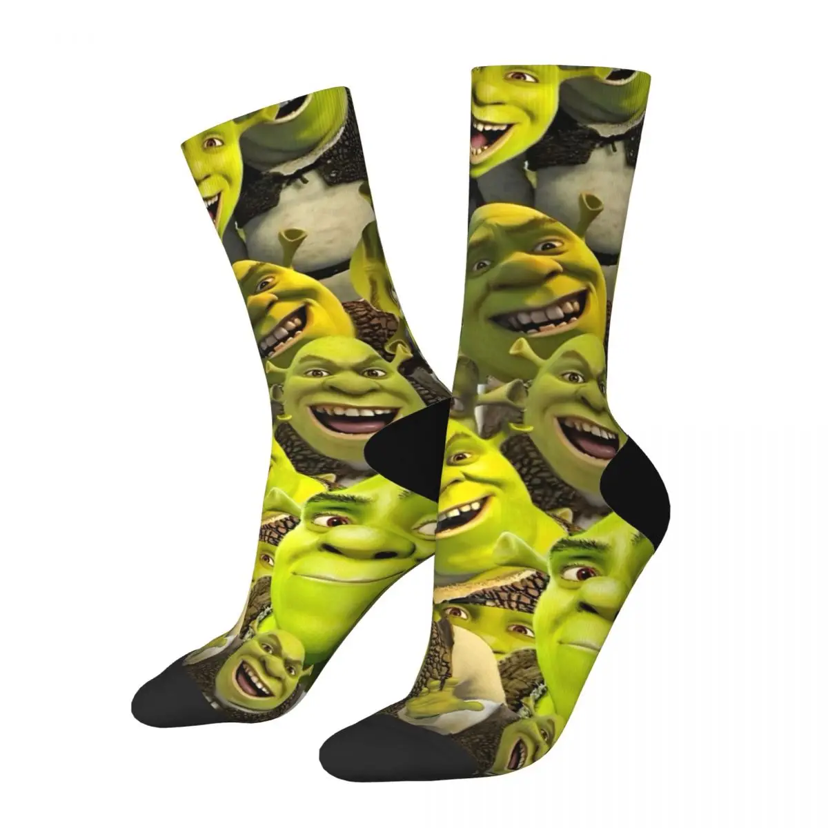 S-shreks tasarım tema erkekler kadınlar için tüm sezon çorap Merch nefes ekip çorap