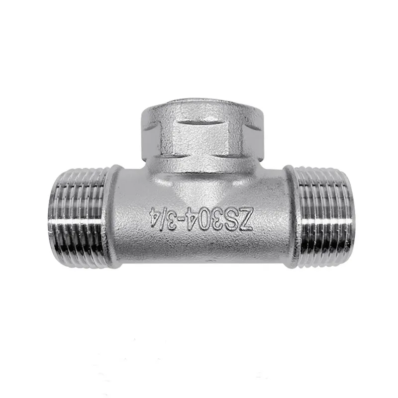 Male+Female+Male Threaded 3 Way Tee T Pipe Fitting 1/4\