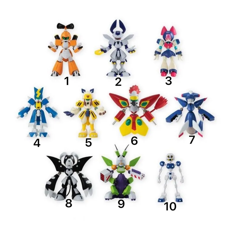    Burst V-Force Triple Battle Set, 3 Figuren, 6 cm hoch, Sammlerspielzeug, japanische Anime-Actionfiguren