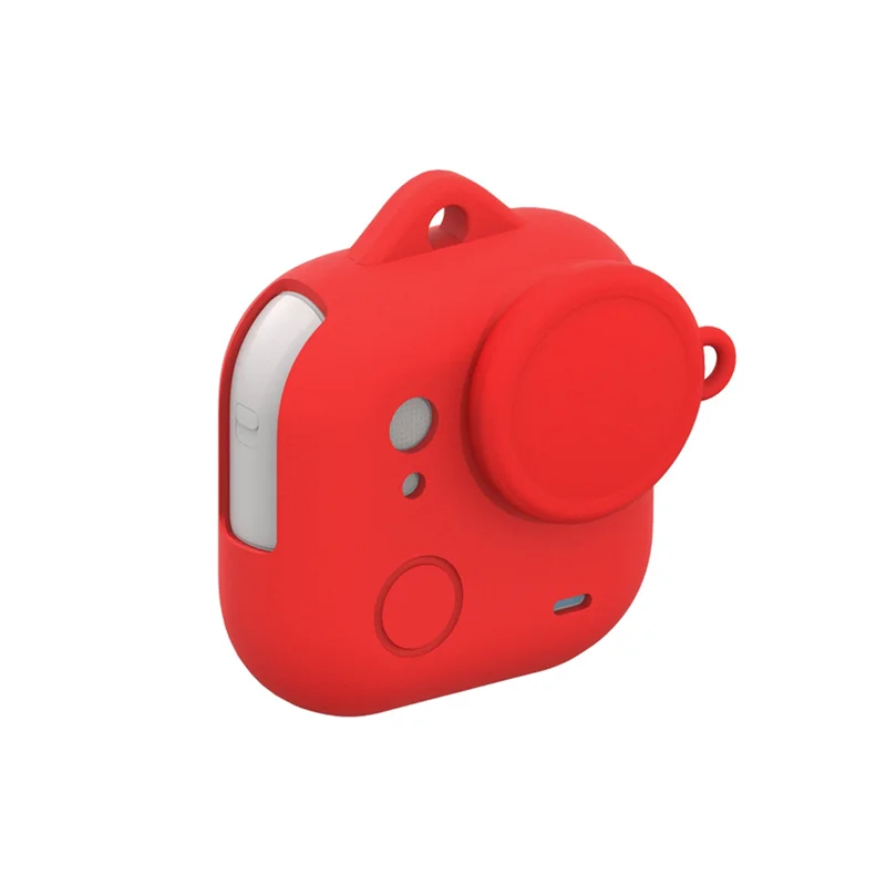 Funda protectora AT41 para cámara GO Ultra Thumb, funda de silicona con tapa de lente, accesorios C