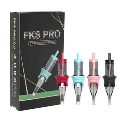 FKS PRO Tattoo Cartridge Needles RL Round Liner Disposable Sterilized Safety Tattoo Needle 20pcs/lot