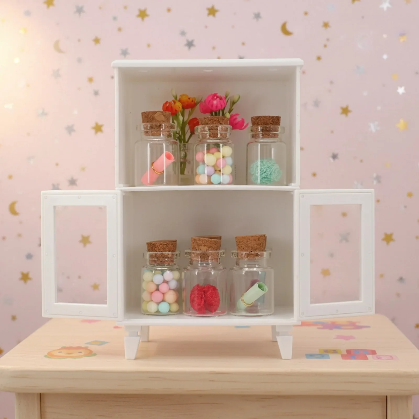 Suitable For Mini Dollhouse Ornaments, Wishing Bottles, Glass Bottles, Drifting Bottles, Random One Children's Gifts